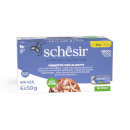 Schesir Complete Nutrition Multipack umido filetti in jelly per gatti (Tonnetto e alicette)