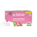 Schesir Complete Nutrition Multipack umido filetti in jelly per gatti (Tonnetto e prosciutto)