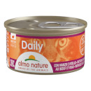 Almo Nature Daily mousse per gatti al manzo e vitello