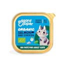 Edgard & Cooper Paté per gatti (Salmone e Pollo biologici)