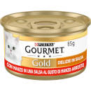 Purina Gourmet Gold Delizie in Salsa con manzo