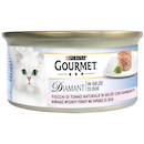 Purina Gourmet Diamant Gatto Fiocchi di Tonno Naturale con Gamberetti