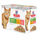 Hill's Science Plan Youthful Vitality Mature feline multipack