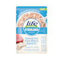 Life Pet Natural sterilised mousse in bustina (tonnetto con pesce bianco)