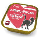 MonAmour Adult Paté per gatti con salmone e trota
