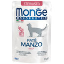 Monge Monoprotein sterilised paté (manzo)