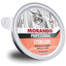 Morando Professional Sterilized Cat Mousse (salmone)
