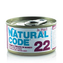 Natural Code 22 in jelly (tonno e fegato di manzo)