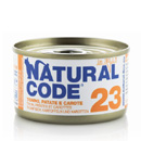 Natural Code 23 in jelly (tonno patate e carote)