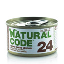 Natural Code 24 in jelly (tonno manzo e verdure)