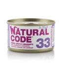 Natural Code 33 in jelly (tonno, orata e amaranto)