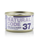 Natural Code 37 (tonno, pollo e calamari)