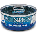 Farmina N&D Ocean feline adult (tonno sardine e gamberi)