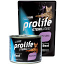 Prolife Sterilised Grain Free umido per gatti anziani (manzo)