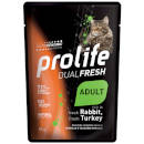 Prolife Dual Fresh Adult Cat umido (coniglio e tacchino)