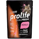 Prolife Dual Fresh Adult Cat umido (manzo e agnello)