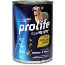 Prolife Sensitive Medium/Large umido (renna e patate)