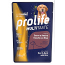 Prolife Multitaste Adult dog (cervo e anatra con riso e ananas)