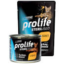 Prolife Sterilised Grain Free Adult Light Cat umido (tacchino e oca)