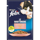 Purina Felix Le Ghiottonerie in gelatina (salmone e zucchine)