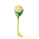 Record Gioco per cani in lattice con squeaker Veggy Fiori Rosa