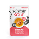 Schesir Soup umido gatti in bustina (Salmone e carote)