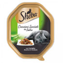 Sheba Creazioni Speciali in Salsa con coniglio, anatra e verdure