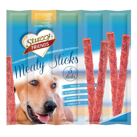 StuzzyFriends Dog Meaty Sticks (pollo)