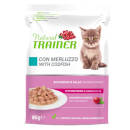 Trainer Natural Kitten and Young bocconcini in salsa con merluzzo