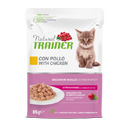 Trainer Natural Kitten and Young bocconcini in salsa con pollo